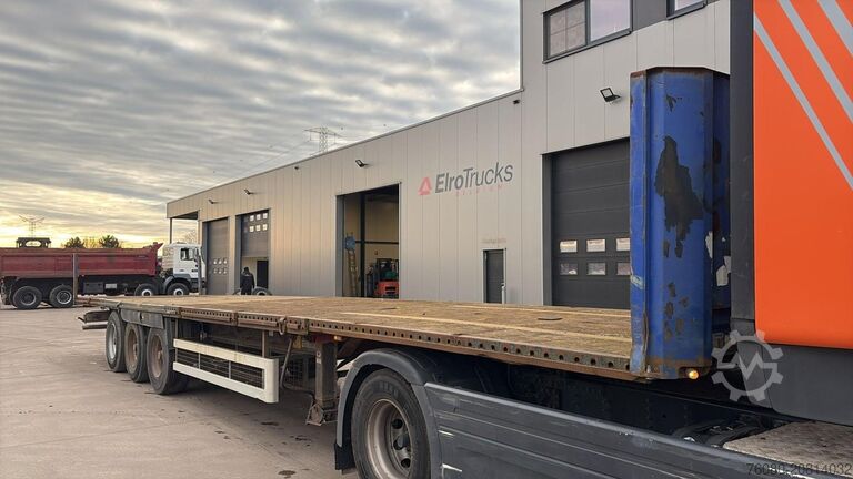 Trailer πλατφόρμας Krone SDP27 (BELGIAN TRAILER / DRUM BRAKES / FREINS T...