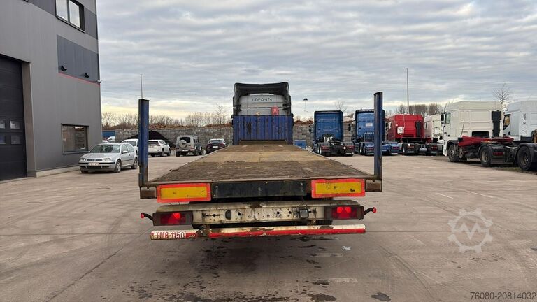 Trailer πλατφόρμας Krone SDP27 (BELGIAN TRAILER / DRUM BRAKES / FREINS T...