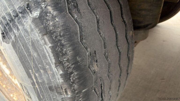 Plataforma remolque Van Hool 3B2007 (DRUM BRAKES / FREINS TAMBOURS / BELGIAN...