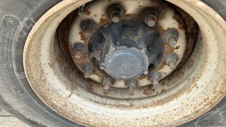 Plataforma remolque Van Hool 3B2007 (DRUM BRAKES / FREINS TAMBOURS / BELGIAN...