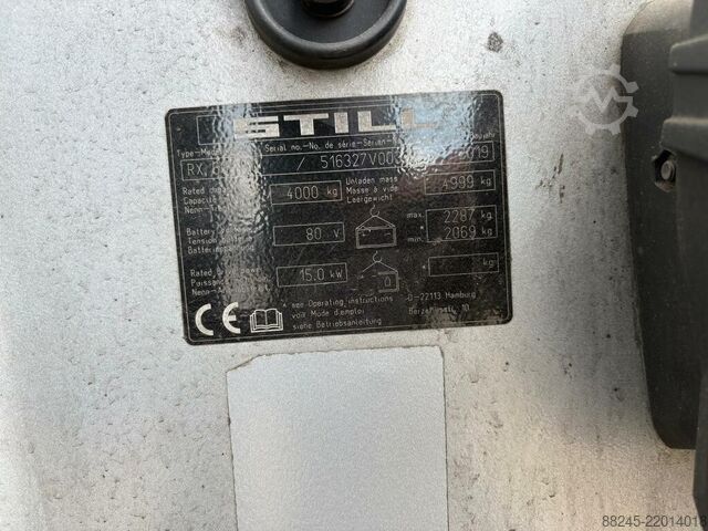 VS-22913 Elektrikli üçlü (triplex) forklift Still RX60-40 STILL RX60-40