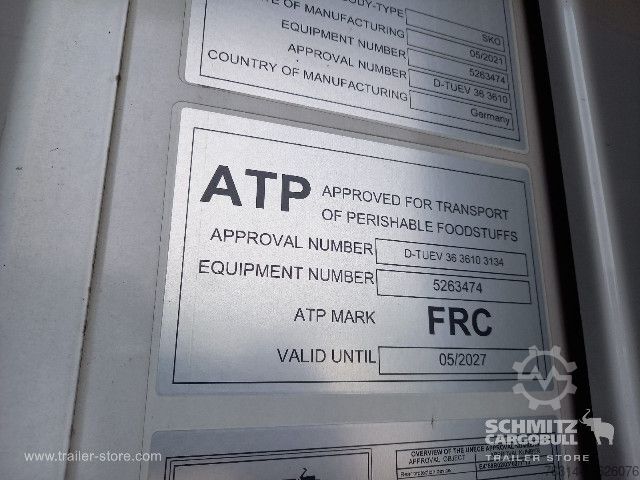 Semi-remorque frigorifique Schmitz Cargobull Tiefkühler Standard