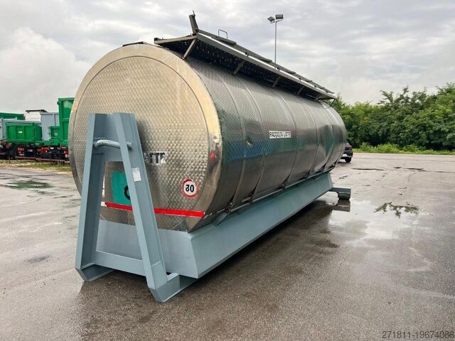 Afzetcontainer CISTERNA USATA SCARRABILE IN ACCIAIO