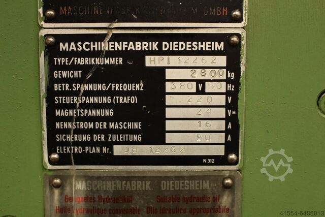 Tour automatique de précision Drebomat Diedesheim HPI 12262