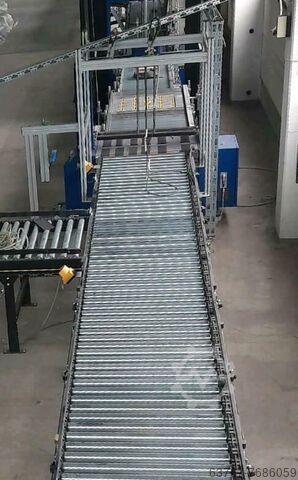 Accumulatie rollenbaan SSI Schäfer Interroll Staurollenbahn 24 Volt