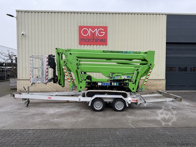 2021 Ruthmann Bluelift SA22, Spin hoogwerker, 22 meter Ruthmann Bluelift SA22, Spin hoogwerker, 22 meter