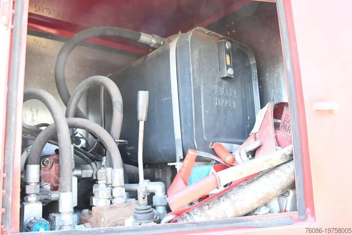 Platform aanhanger Lück SPR75/5 5 achse BALLAST TRAILER 3x STEERAXLE!!