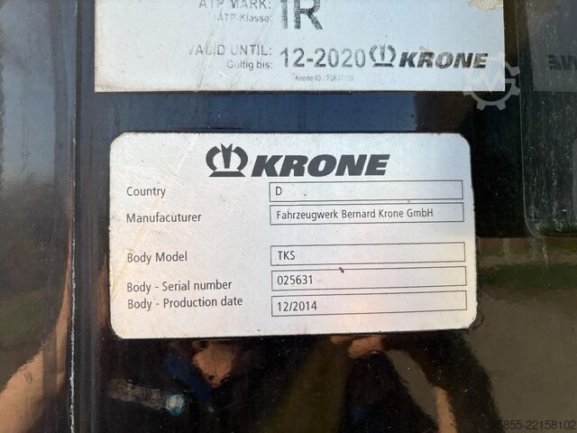 Kyld/fryst transport Krone N/A Carrier Vector 1350 / Liftaxle / Loading li...
