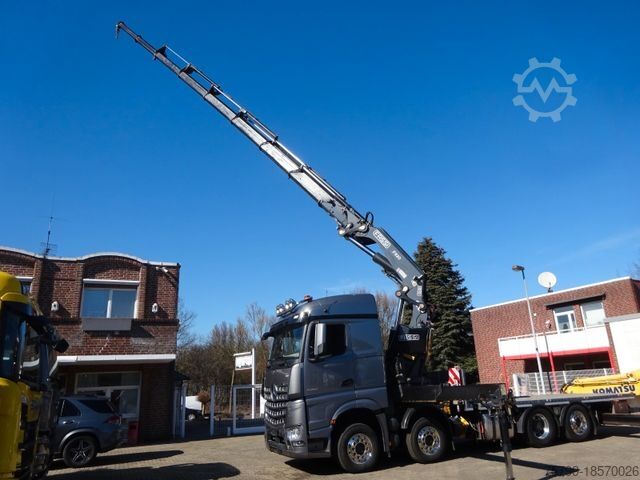 Autolaadkraan MERCEDES-BENZ 3453 FASSI F820 Kran 8x Hydr. Ausschub