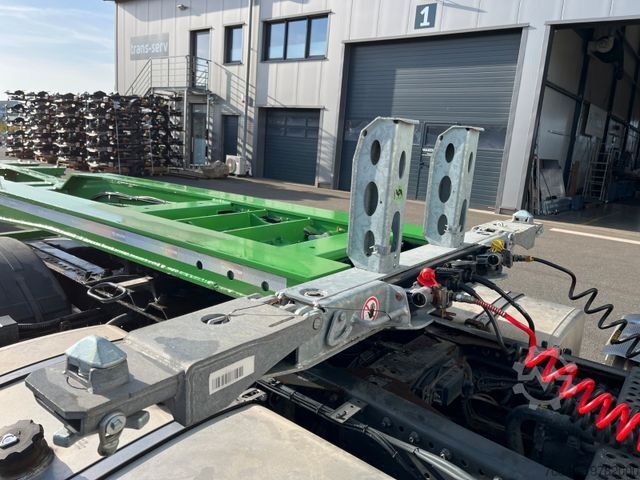 Wissellaadbak oplegger WIELTON Multichassis Fahrgestell 45,40HC,40, 2x20