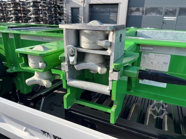 Wissellaadbak oplegger WIELTON Multichassis Fahrgestell 45,40HC,40, 2x20