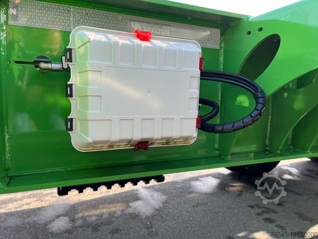 Wissellaadbak oplegger WIELTON Multichassis Fahrgestell 45,40HC,40, 2x20