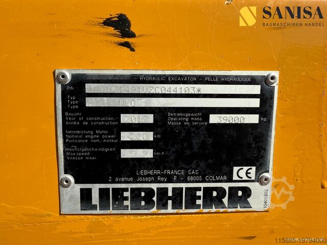 Excavator pe șenile Liebherr R946 NLC ZSA/Zusatzhydraulik/Klima/Oilqu