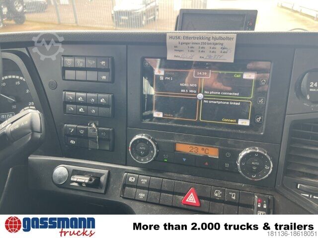 Φορτηγό γερανός roll-off Mercedes-Benz Arocs 3253 K 8x4/4, Retarder, Motorabtrieb