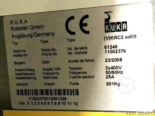 Endüstriyel robot KUKA KR 240 L210-2 2000