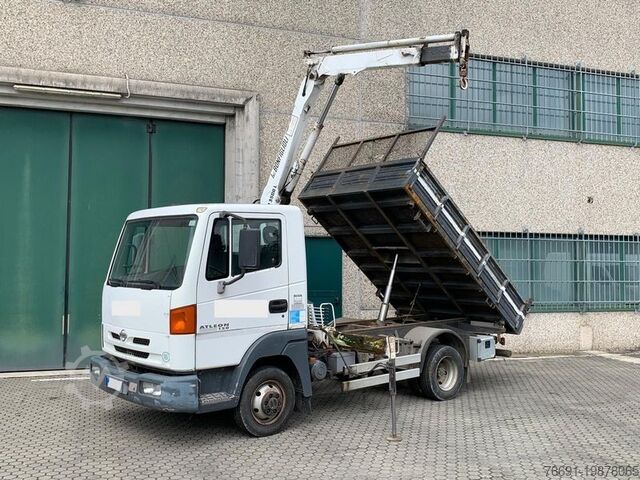 Furgão basculante Nissan Atleon 56.120 - Ribaltabile - Gru BONFIGLIOLI 2 s