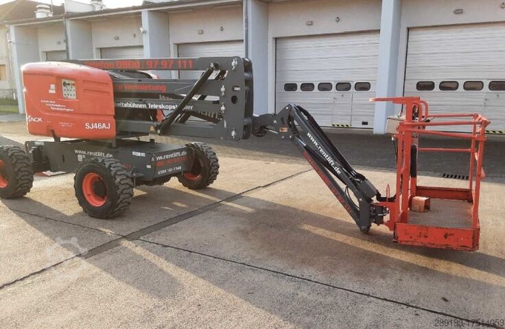 Hoogwerker zelfrijdend Skyjack SJ46 AJ Diesel 16m