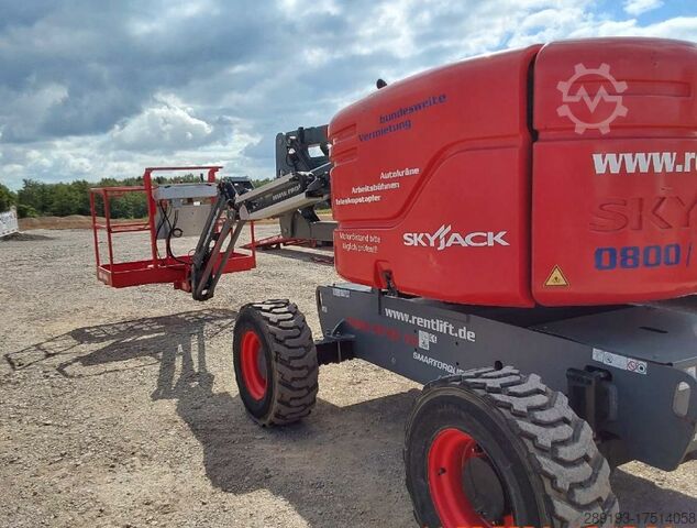 Hoogwerker zelfrijdend Skyjack SJ46 AJ Diesel 16m