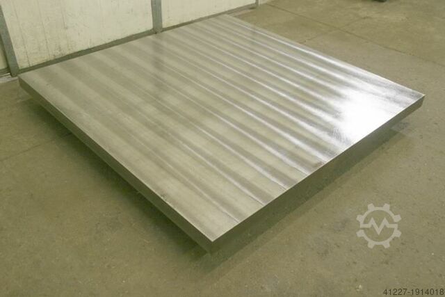 Klemmen plaat Stahl 1750/1750/H80 mm