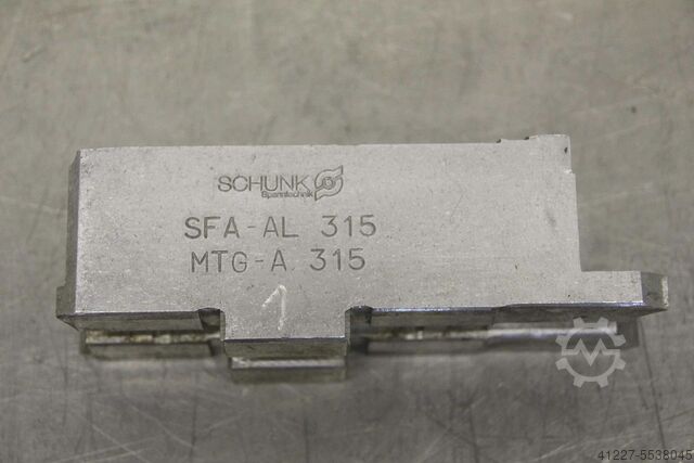 Değiştirilebilir çeneler 3 set Schunk Lochabstand 54 mm