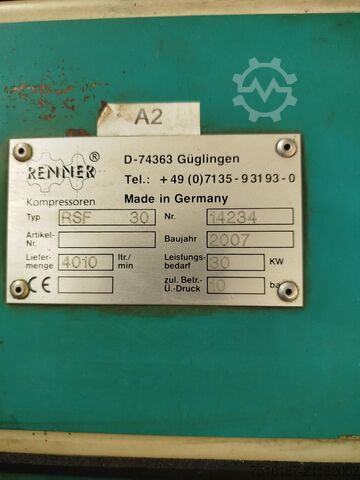 Vijčani kompresor Renner RSF1-30