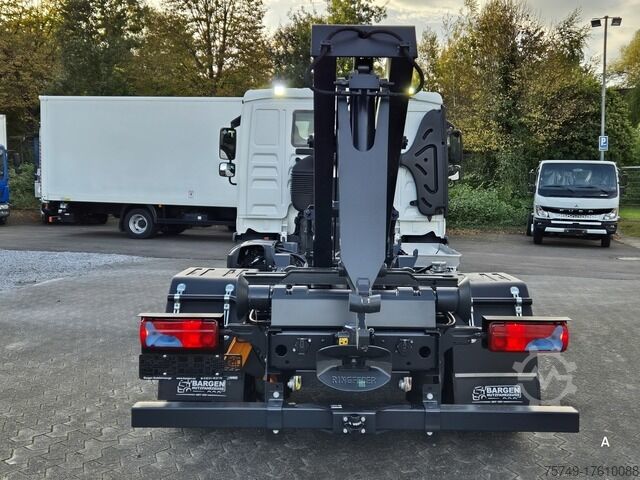 Telehoist ladekrog bil man TGL 8.190 BL City Abrollkipper Aut., 2 x AHK sofort verfügbar!