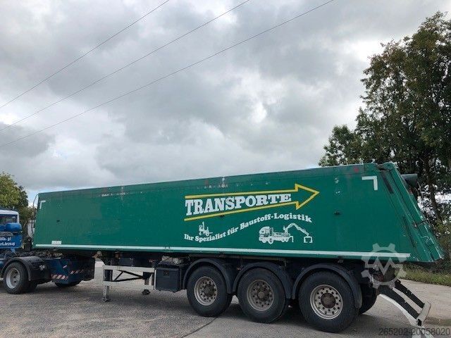 Damperli yarı römork KEMPF Alukastenmulde, SKM 35/3 AK, 41 cbm