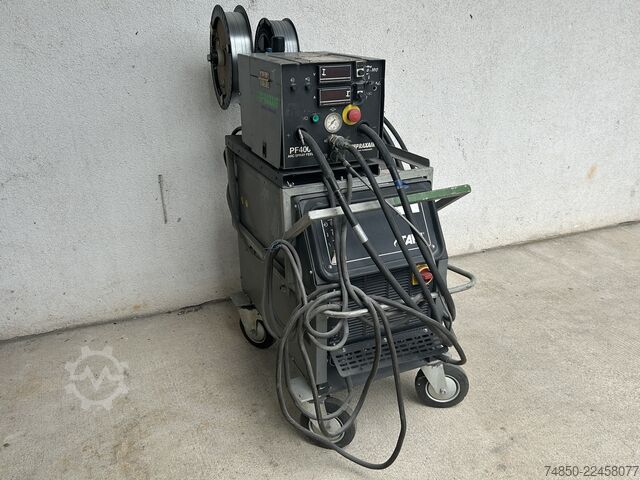 Praxair PF400 + ESAB 360 CV Ark Püskürtme Praxair ESAB Praxair PF400 + ESAB 360 CV Arc Spray
