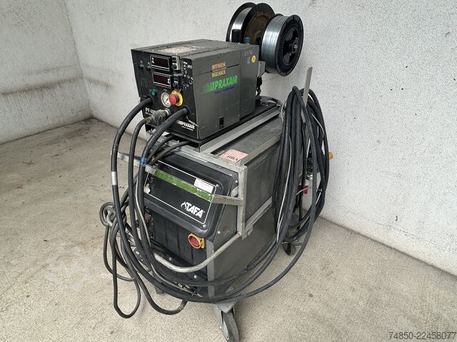 Praxair PF400 + ESAB 360 CV Ark Püskürtme Praxair ESAB Praxair PF400 + ESAB 360 CV Arc Spray