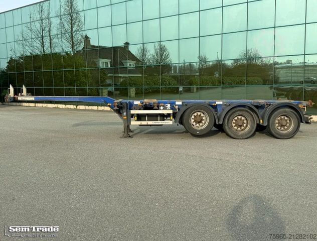 Auflieger-Wechselfahrgestell D-TEC FT-43-03V FRONT + MIDDLE + BACK SLIDER DRUM BRAK