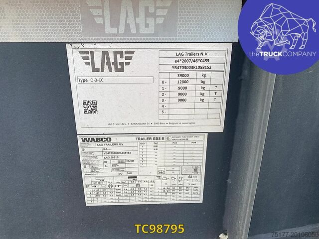 Transporte de contentores Lag 