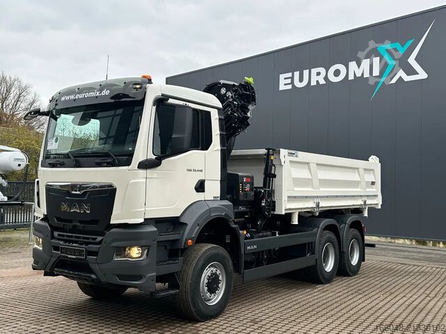Kipper MAN TGS 33.440 MAN TGS 33.440 6x6 /3-Seiten- Kipper...