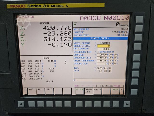 CNC-draaibank met staflader TAKAMAZ XY-2000 Plus