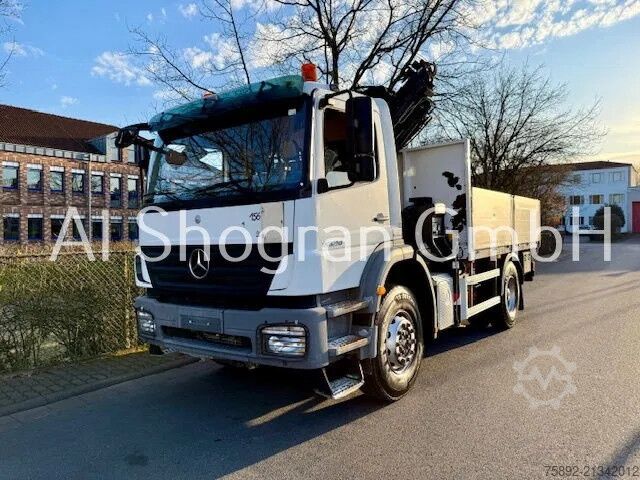 Platforma de încărcare Mercedes-Benz Axor 1824 Kran Hiab 144 D Funk / Voll Blatt / E...