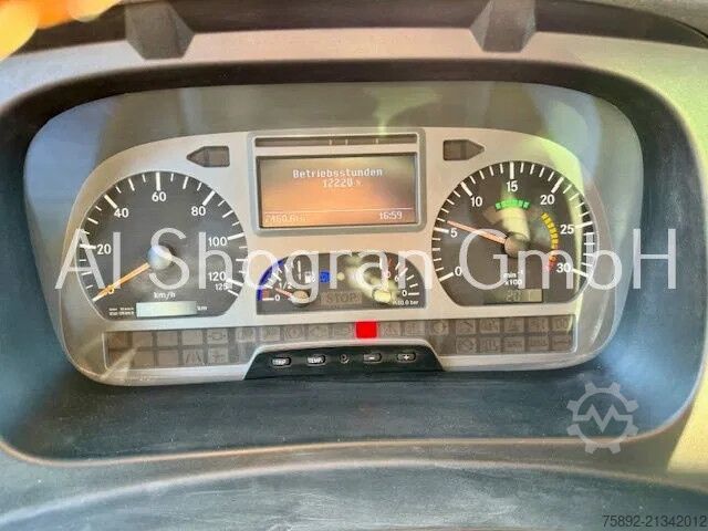 Platforma de încărcare Mercedes-Benz Axor 1824 Kran Hiab 144 D Funk / Voll Blatt / E...