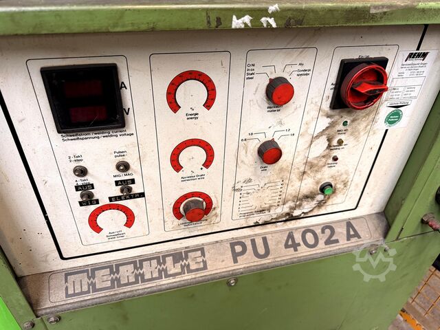 Zestaw spawalniczy MERKLE PU 402 A