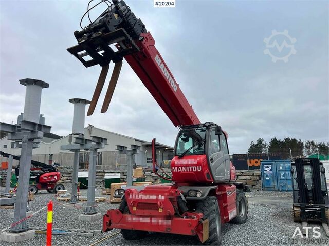 Telescooplader Manitou MRT2550+ Telescopic forklift w/ pallet forks