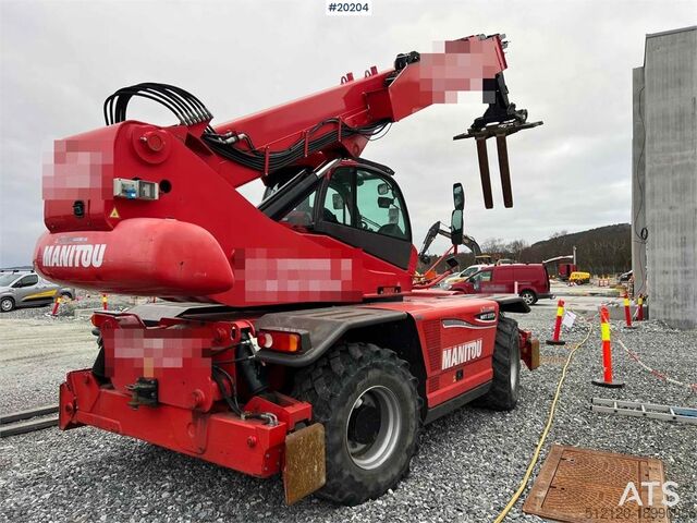 Telescooplader Manitou MRT2550+ Telescopic forklift w/ pallet forks