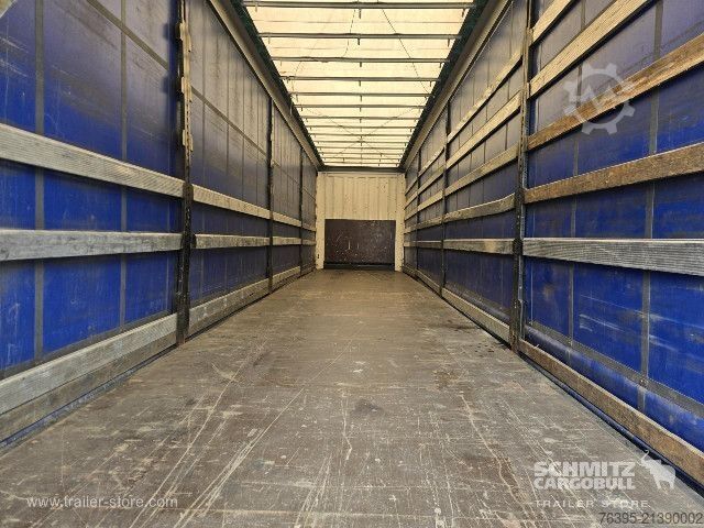 Semi-reboque aberto com lona Krone Semitrailer Curtainsider Mega