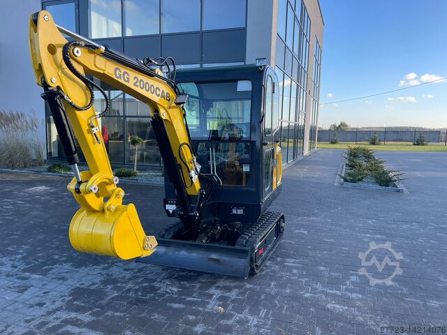 Minigraafmachine Gunter Grossmann GG2000 Yanmar