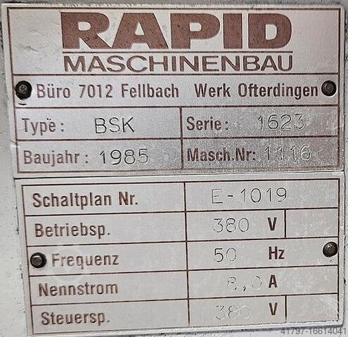 Långkapsåg för aluminium Rapid BSK Rapid BSK