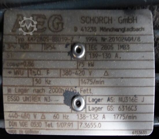 Κοχλιωτός συμπιεστής CS121 Kaeser CS121