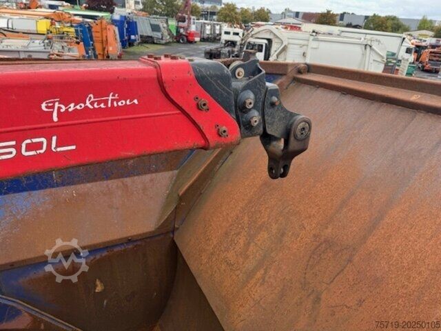 Vuilniswagen Volvo FE 340 6x2 mit Palfinger Kran