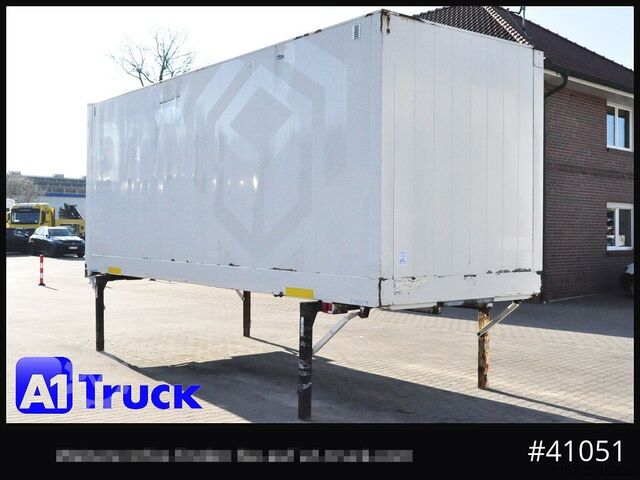 Výměnná nástavba s boxovou konstrukcí KRONE WB BDF 7,45 Koffer, Klapptische,  2800mm innen