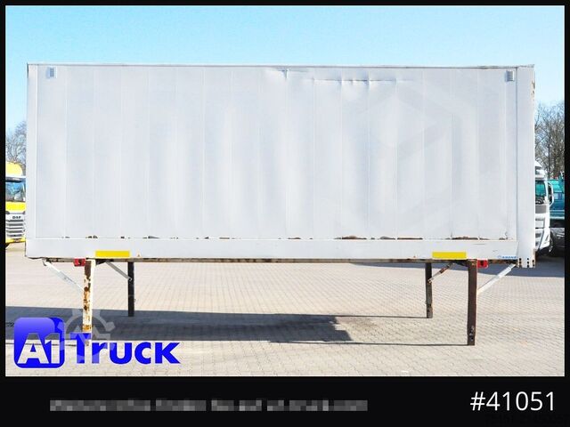 Výměnná nástavba s boxovou konstrukcí KRONE WB BDF 7,45 Koffer, Klapptische,  2800mm innen