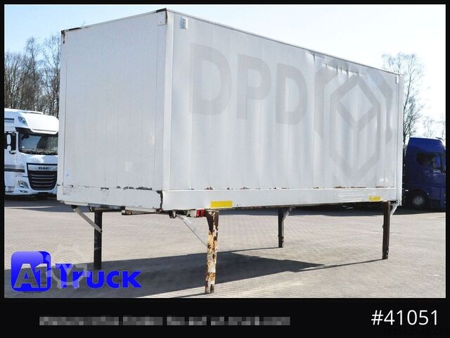 Výměnná nástavba s boxovou konstrukcí KRONE WB BDF 7,45 Koffer, Klapptische,  2800mm innen