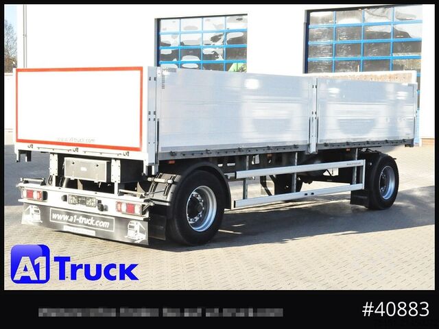 Otevřený přívěs ACKERMANN PA-F18 Baustoff verzinkt, L 7m, Top Zustand