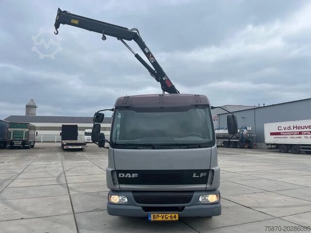 Vrachtwagen met kraan DAF LF 45 FA