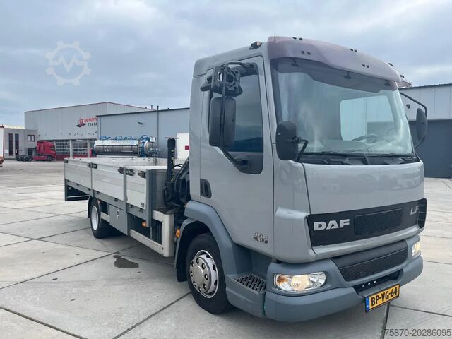 Vrachtwagen met kraan DAF LF 45 FA