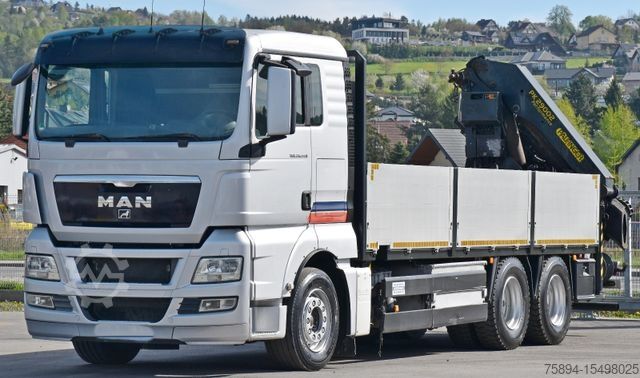 Lastbilmonteret kran MAN TGX 26.440 Pritsche 6,40 m* PK 29002+FUNK *6x4